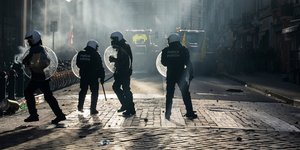 Αστυνομικοί στο Βέλγιο 