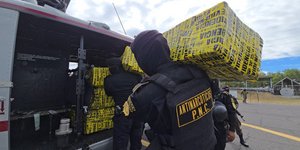 Κατάσχεση τεράστιας ποσότητας κοκαΐνης στη Γουατεμάλα 