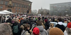 Διαδήλωση στην Κοπεγχάγη κατά των βλέψεων Τραμπ για τη Γροιλανδία 