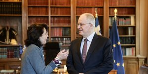 Mαρία Δαμανάκη, Κωνσταντίνος Τασούλας