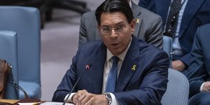 Ο Μόνιμος Αντιπρόσωπος του Ισραήλ στον ΟΗΕ πρέσβης Ντάνι Ντανόν