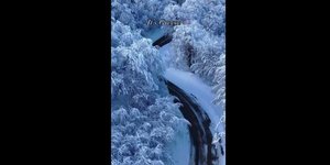 χιονισμένο δρόμος viral