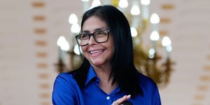 Η προσωρινή πρόεδρος της Βενεζουέλας, Ντέλσι Ροδρίγκες 