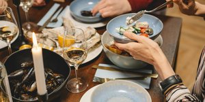 Γεύμα με φίλους 