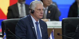 Ο πρόεδρος της Κούβας, Ντίαζ-Κανέλ