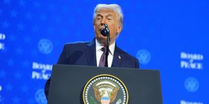 O πρόεδρος των ΗΠΑ, Ντόναλντ Τραμπ