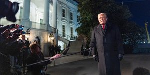 Ο πρόεδρος των ΗΠΑ, Ντόναλντ Τραμπ