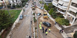 Λασπη στους δρόμους