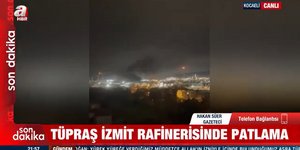 Από την έκρηξη που σημειώθηκε στο διυλιστήριο της Τουρκίας