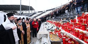 Επιμνημόσυνη δέηση στην Τούμπα για τους νεκρούς του ΠΑΟΚ