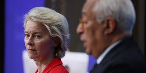 Ούρσουλα φον ντερ Λάιεν και Αντόνιο Κόστα