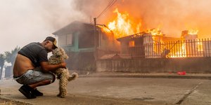 Πυρκαγιές στη Χιλή