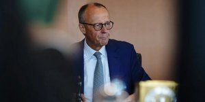 Ο Γερμανός καγκελάριος Φρίντριχ Μερτς