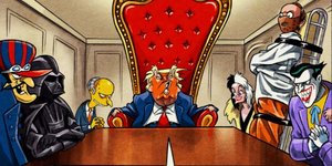 Επική γελοιογραφία του Guardian για το «Συμβούλιο Ειρήνης» του Τραμπ 