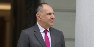 Ο υπουργός Εξωτερικών Γιώργος Γεραπετρίτης 