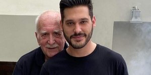 Ο Γιώργος Παπαδάκης με τον γιο του, Φοίβο