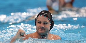 Παίκτης της εθνικής Ουγγαρίας στο πόλο