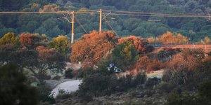 Eναέρια πλάνα από το σημείο του σιδηροδρομικού δυστυχήματος στην Ισπανία