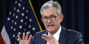 Ο πρόεδρος της FED, Τζερόμ Πάουελ 