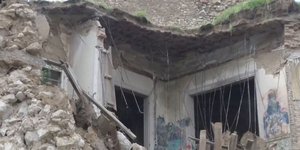 Το εγκαταλελειμμένο κτίριο που κατέρρευσε στην Καστέλλα