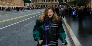 Η Κλέλια Ανδριολάτου στη Ρώμη 