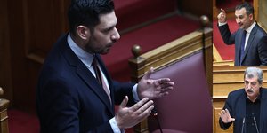 Άγρια κόντρα Κυρανάκη με Χαρίτση και Πολάκη στη Βουλή για την Hellenic Train: «Είσαι ψεύτης» -«Εσύ είσαι ψεύτης»!