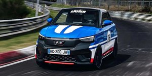 To μοντέλο της Ligier στο Nurburgring