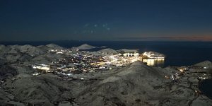 Η πιο εντυπωσιακή εικόνα της Πρωτοχρονιάς έρχεται από την Λήμνο