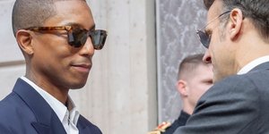 Ο Φαρέλ Γουίλιαμς χρίστηκε Ιππότης της Λεγεώνας της Τιμής από τον Εμανουέλ Μακρόν