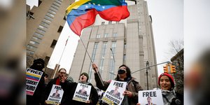 Διαδήλωση Μανχάταν Μαδούρο