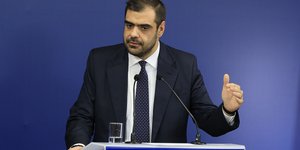 Παύλος Μαρινάκης ενημέρωση πολιτικών συντακτών