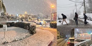 Για πρώτη φορά εδώ και 25 χρόνια χιόνισε στην πόλη Ούτζντα στο Μαρόκο