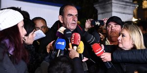 Ο πρόεδρος της Ομοσπονδίας Αγροτικών Συλλόγων Νομού Λάρισας Ρίζος Μαρούδας