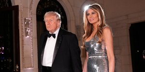 Η Μελάνια και ο Ντόναλντ Τραμπ 