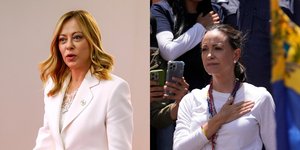 Τηλεφωνική επικοινωνία Μελόνι-Ματσάδο για το μέλλον της Βενεζουέλας