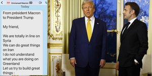 Το μήνυμα Μακρόν στον Τραμπ που δημοσίευσε ο Αμερικανός Πρόεδρος