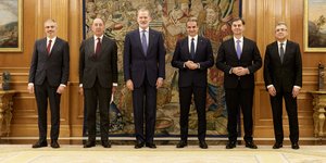 Mitsotakis meets King Felipe VI in Madrid