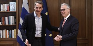 Μητσοτάκης και Ρουσόπουλος