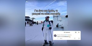 Ο Κυριάκος Μητσοτάκης απάντησε με χιούμορ σε επίδοξο TikToker σκιέρ