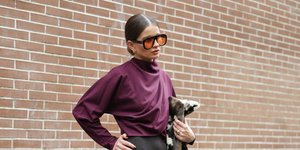 Μπορντό με μαύρο για τολμηρές