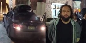 Αυτοκίνητο έπεσε πάνω σε Συναγωγή στην Νέα Υόρκη