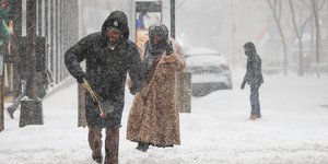 Χιονοθύελλα στη Νέα Υόρκη
