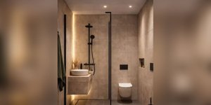 Νιπτήρας στο ντους