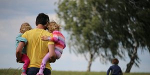 Γονιός με παιδιά