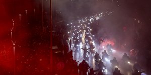 Μηχανοκίνητη πορεία των οπαδών του ΠΑΟΚ