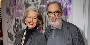 Λουκία Παπαδάκη -Τίμος Τζάννες: Η matchy matchy εμφάνιση του ζευγαριού σε φιλανθρωπικό γεύμα