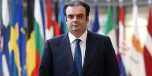 Ο Κυριάκος Πιερρακάκης στο Eurogroup 