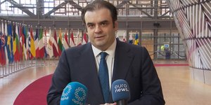 Ο πρόεδρος του Eurogroup Κυριάκος Πιερρακάκης