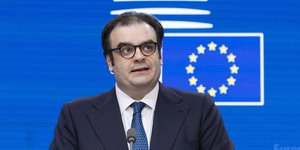 Ο υπουργός Εθνικής Οικονομίας και Οικονομικών και πρόεδρος του Eurogroup, Κυριάκος Πιερρακάκης