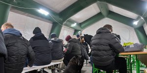 πλατες σε παγκους, σκυλος